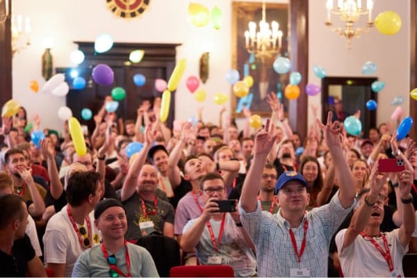 Audience at SmashingConf Freiburg 2023